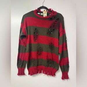 Rubie's Costume Company Nightmare on Elm Street Freddy Krueger deluxe sweater X